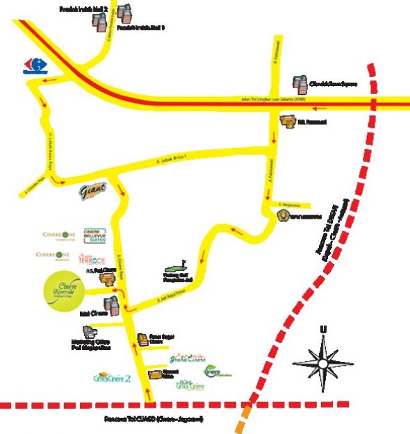 Puri Cinere Riverside Burgundy