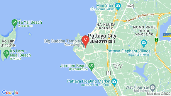 Grand Solaire Pattaya location map