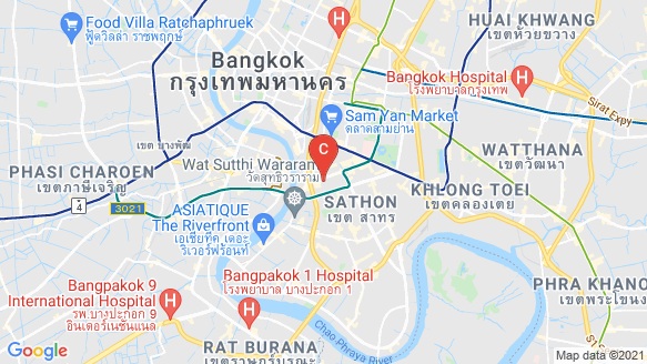 The Lofts Silom location map