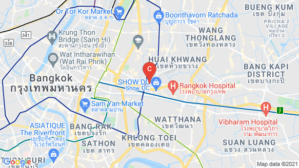 Ideo Rama 9 - Asoke location map