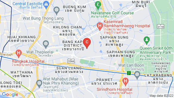 Burasiri Krungthep Kreetha location map