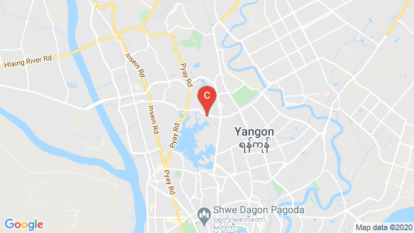 Diamond Inya Palace Condominium location map