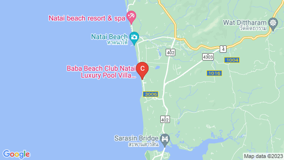 Natai Beach Phuket location map